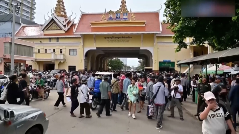 Campuchia tạo điều kiện cho lao động trở về từ Thái Lan 