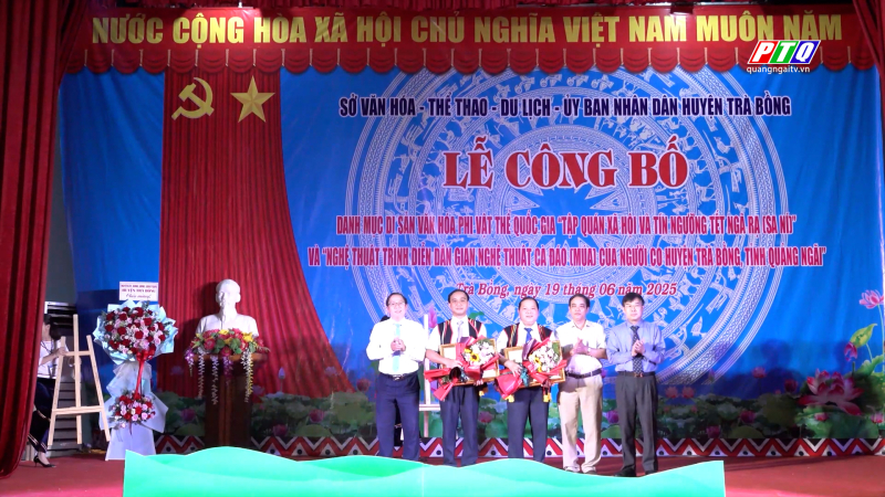 Tết Ngã Rạ và múa Cà đáo là di sản văn hóa phi vật thể quốc gia