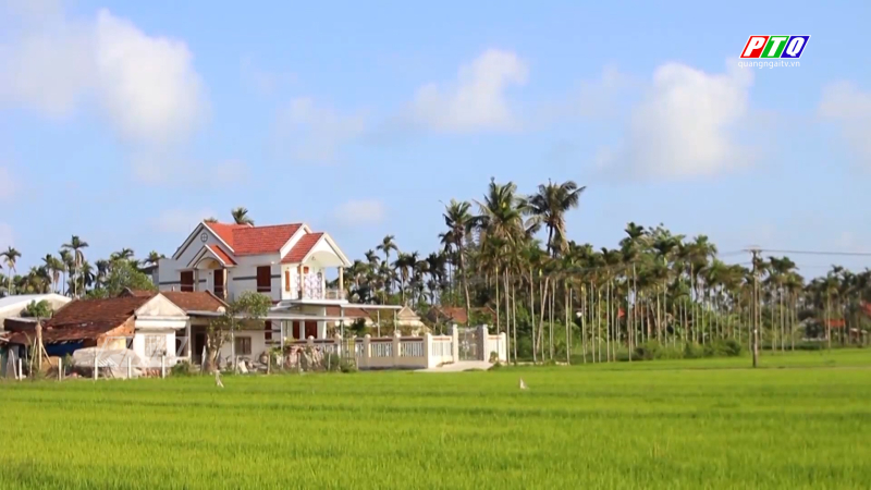 Huyện Mộ Đức đạt chuẩn nông thôn mới năm 2024
