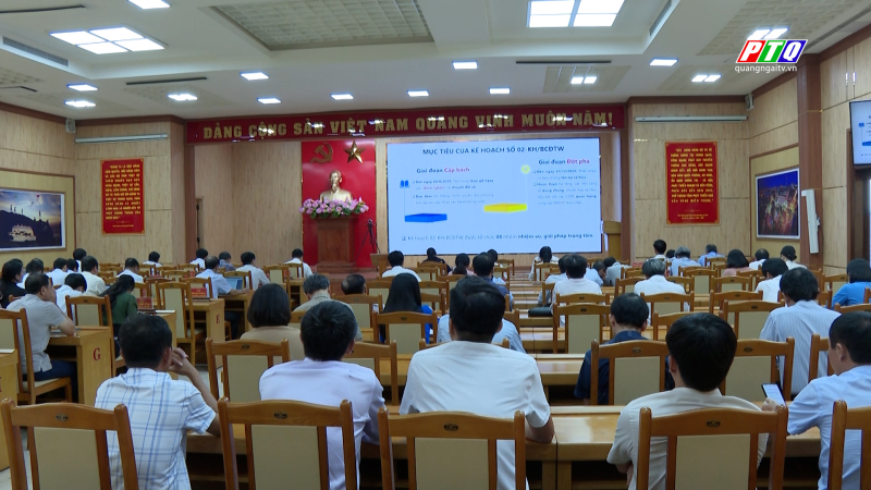 Thúc đẩy chuyển đổi số liên thông, đồng bộ, nhanh, hiệu quả đáp ứng yêu cầu sắp xếp bộ máy