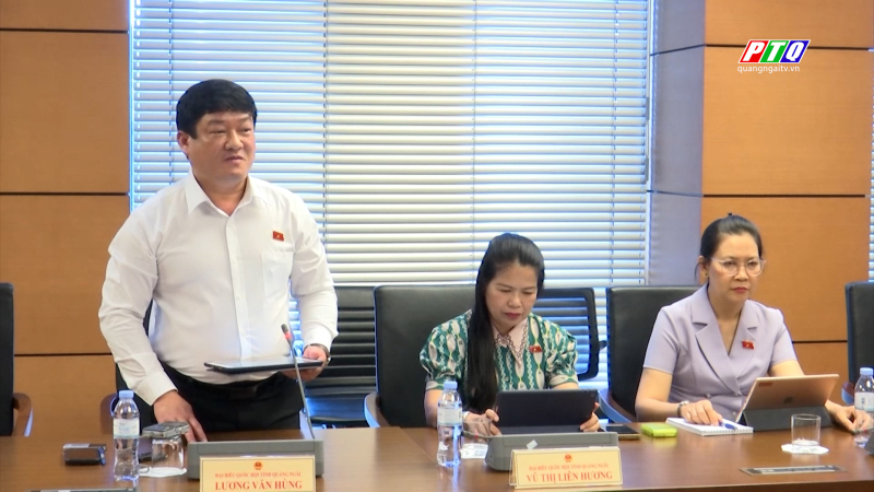 Đại biểu Quốc hội tỉnh thảo luận Dự thảo Luật Tương trợ tư pháp về dân sự