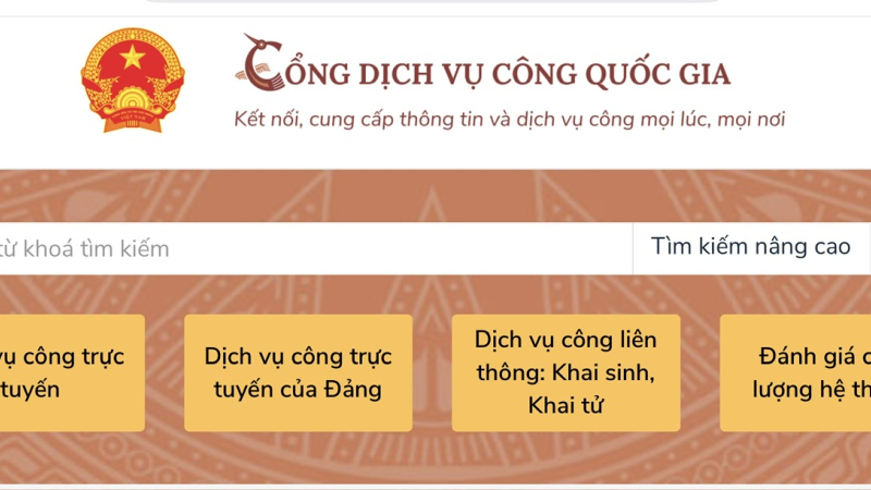 Triển khai cổng dịch vụ công quốc gia là “cửa số duy nhất”
