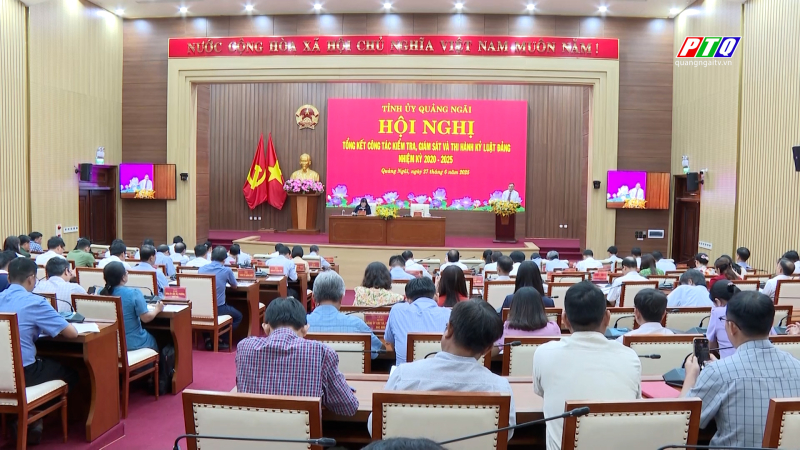 Tổng kết công tác kiểm tra, giám sát và thi hành kỷ luật đảng nhiệm kỳ 2020 - 2025