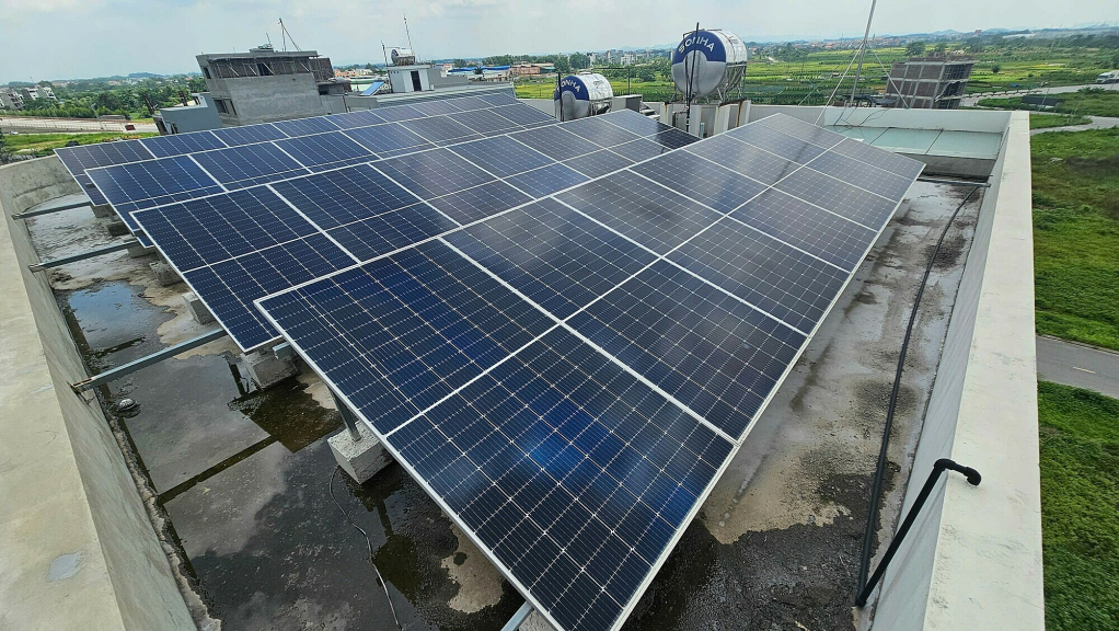 Hệ thống điện mặt trời mái nhà