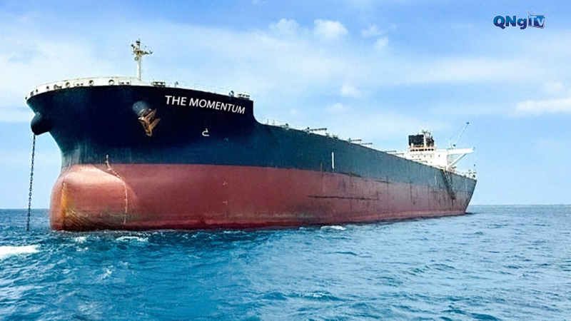 Hòa Phát đưa vào khai thác tàu The Momentum 110.000 DWT