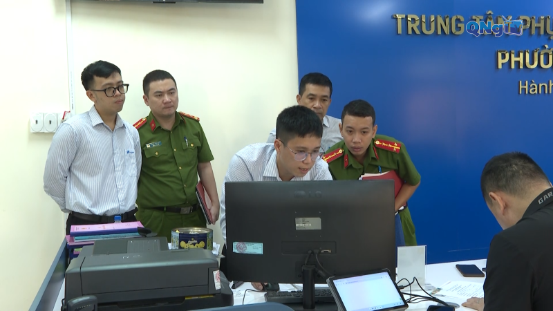 Bộ Công an kiểm tra hệ thống thông tin của các đơn vị hành chính theo mô hình mới