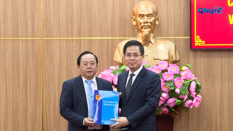 Ông Nguyễn Văn Điệu giữ chức Chánh Thanh tra tỉnh Quảng Ngãi