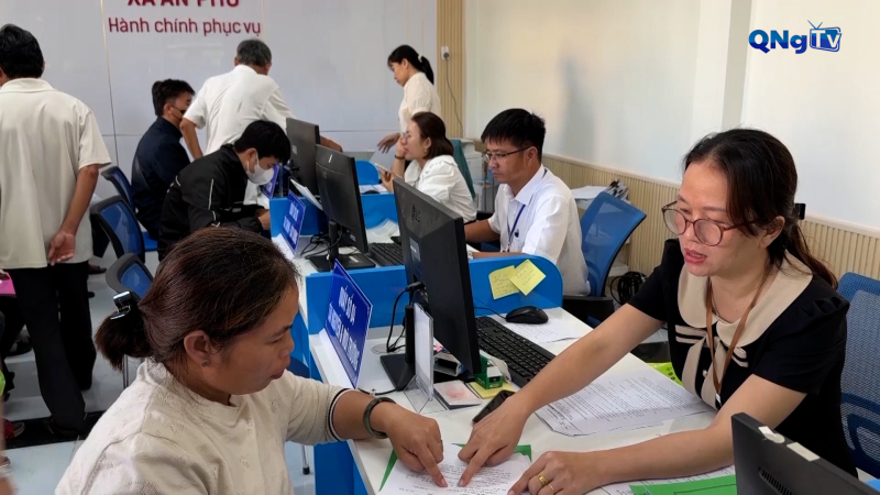 Giải quyết thủ tục hành chính đảm bảo gần dân, sát dân