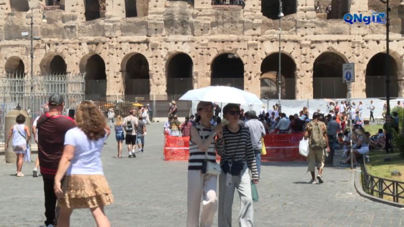 Sóng nhiệt ảnh hưởng đến đời sống tại Italy 
