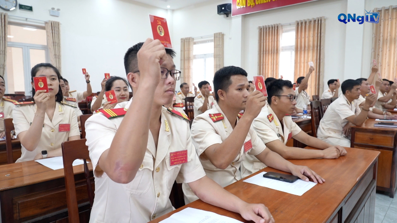 Đảng bộ Công an tỉnh tập trung chuẩn bị tốt đại hội Đảng các cấp