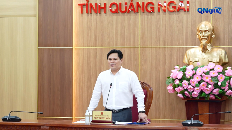 Phó Chủ tịch UBND tỉnh trần phước hiền làm việc với Sở Nông nghiệp và Môi trường