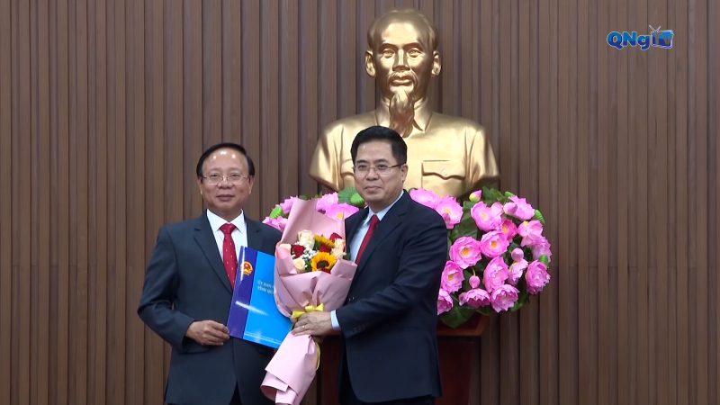 Ông Lương Kim Sơn giữ chức Trưởng Ban Quản lý KKT Dung Quất và các KCN Quảng Ngãi