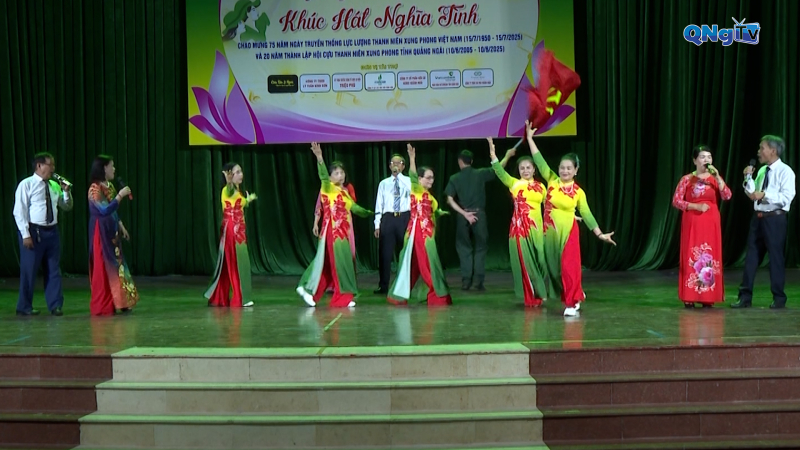Chương trình nghệ thuật “khúc hát nghĩa tình” kỷ niệm 75 năm Lực lượng Thanh niên xung phong