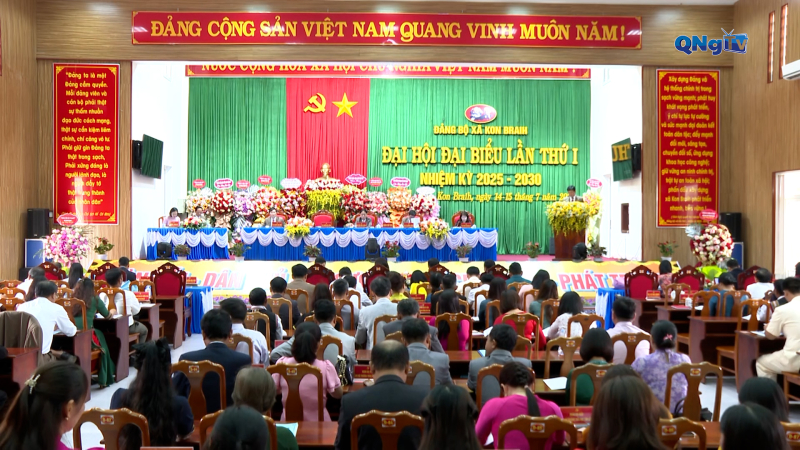 Đại hội Đảng bộ xã Kon Braih lần thứ I, nhiệm kỳ 2025 – 2030