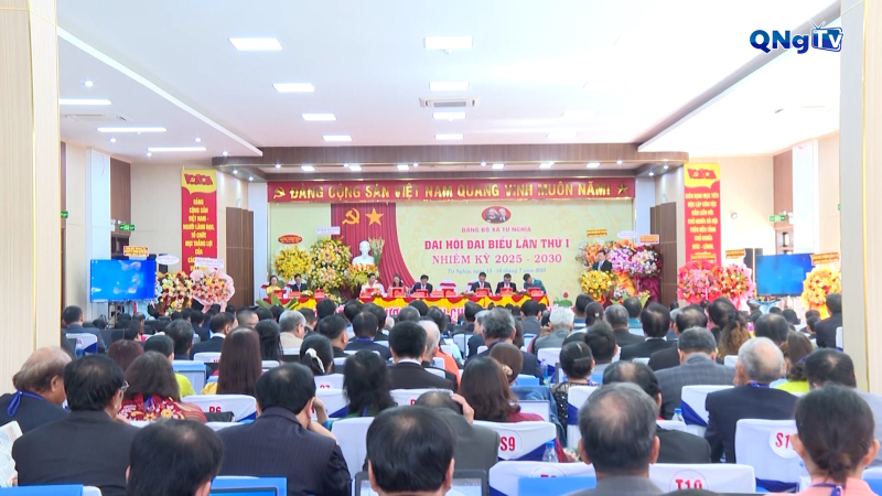 Đại hội đại biểu Đảng bộ xã Tư Nghĩa lần thứ I, nhiệm kỳ 2025 - 2030