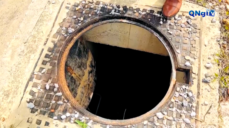 Gần 200 nắp hố ga “biến mất” trên tuyến đường 210 tỷ đồng tại Quảng Trị