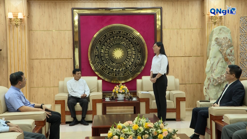 Lãnh đạo tỉnh Quảng Ngãi tiếp Đoàn Tòa Giám mục Kon Tum