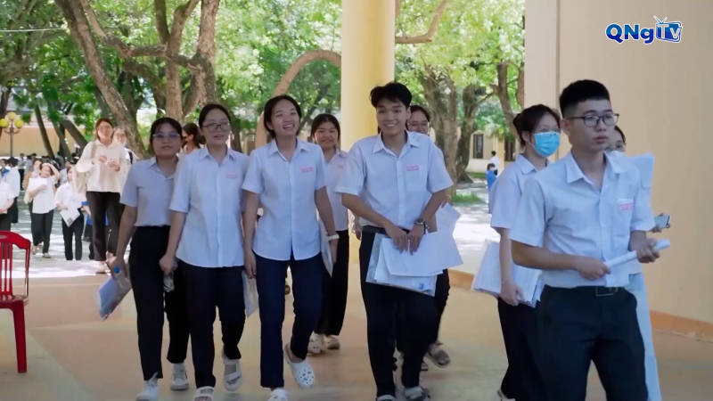 Tỷ lệ đậu tốt nghiệp THPT của tỉnh Quảng Ngãi đạt 98,5%