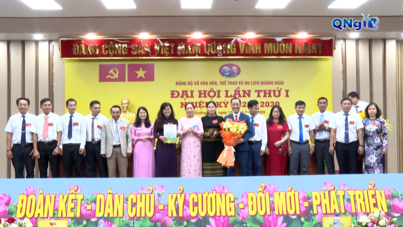 Đại hội Đảng bộ Sở Văn hoá, Thể thao và Du lịch lần thứ I, nhiệm kỳ 2025 - 2030
