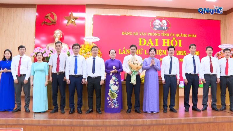  Đại hội Đảng bộ Văn phòng Tỉnh ủy lần thứ I, nhiệm kỳ 2025 - 2030