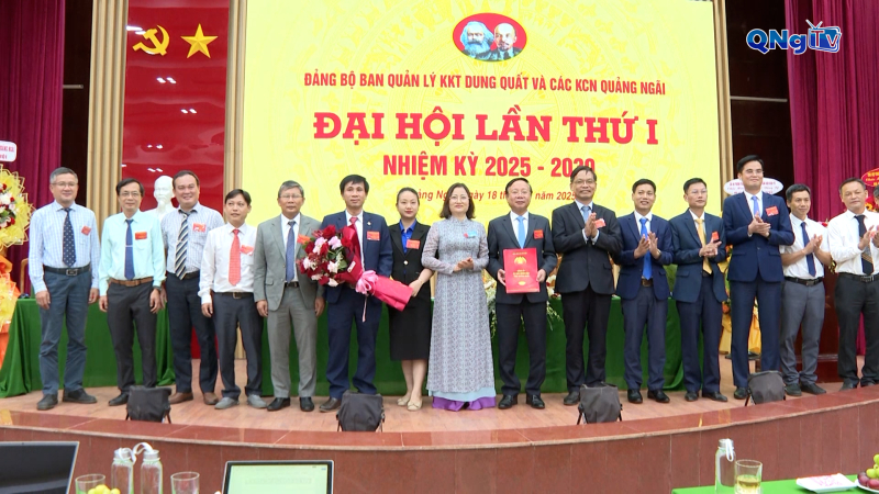 Đảng bộ Ban Quản lý Khu kinh tế Dung Quất và các Khu công nghiệp Đại hội lần thứ I