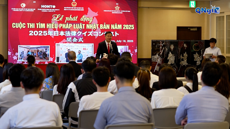 Phát động cuộc thi tìm hiểu pháp luật trong Cộng đồng người Việt tại Nhật Bản năm 2025