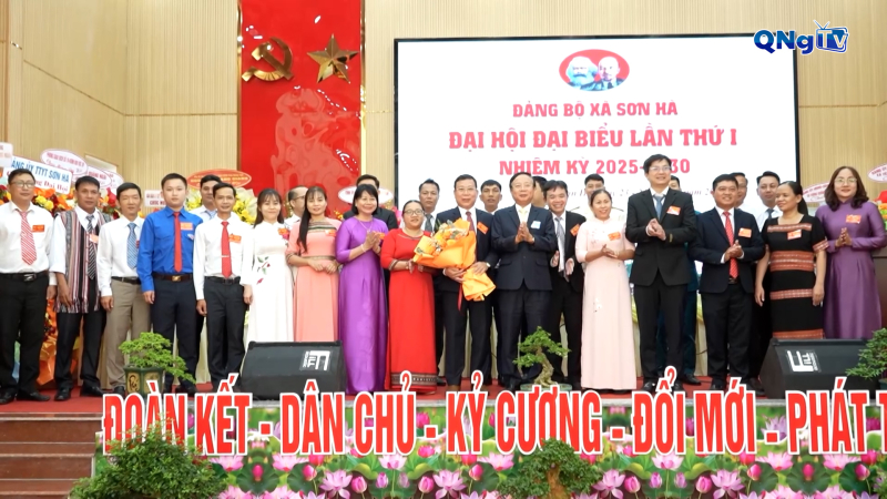Phấn đấu đưa Sơn Hà trở thành xã phát triển khá