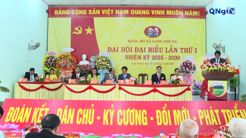 Long Phụng phấn đấu trở thành xã phát triển khá của tỉnh Quảng Ngãi 