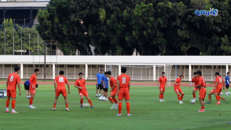 Đội tuyển U23 Việt Nam sẵn sàng cho trận bán kết