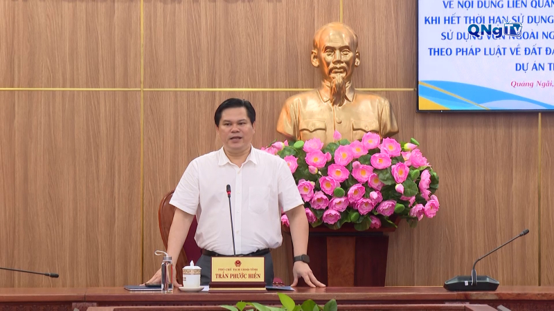 UBND tỉnh cho ý kiến về gia hạn sử dụng đất cho các dự án ngoài ngân sách
