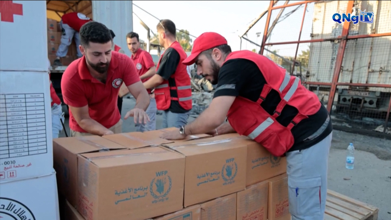 WFP hỗ trợ lương thực cho người dân Syria 