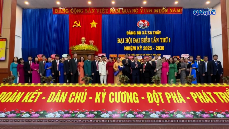 Đại hội đại biểu Đảng bộ xã Sa Thầy lần thứ I, nhiệm kỳ 2025 – 2030