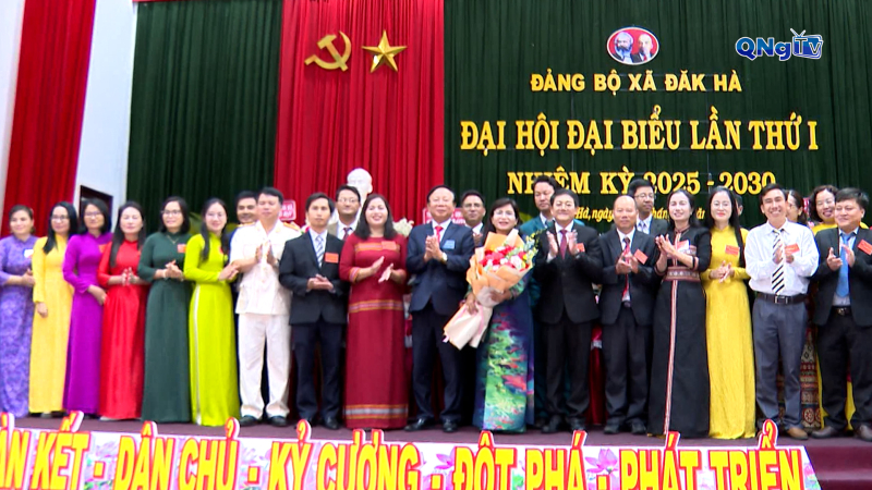 Đại hội đại biểu Đảng bộ xã Đăk Hà, nhiệm kỳ 2025 – 2030