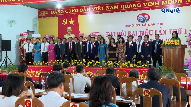 Đại hội đại biểu Đảng bộ xã Đăk Pxi lần thứ I, nhiệm kỳ 2025 - 2030 