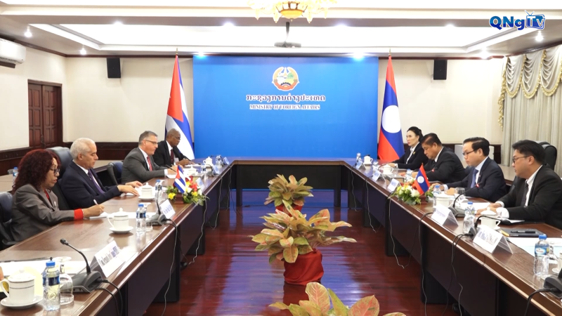 Lào Và Cuba tăng cường hợp tác