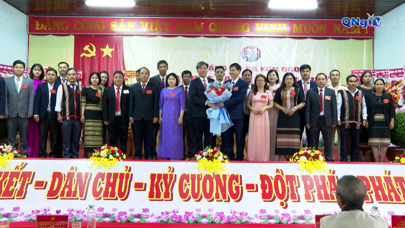 Đại hội đại biểu Đảng bộ xã Kon Đào lần thứ I, nhiệm kỳ 2025 – 2030