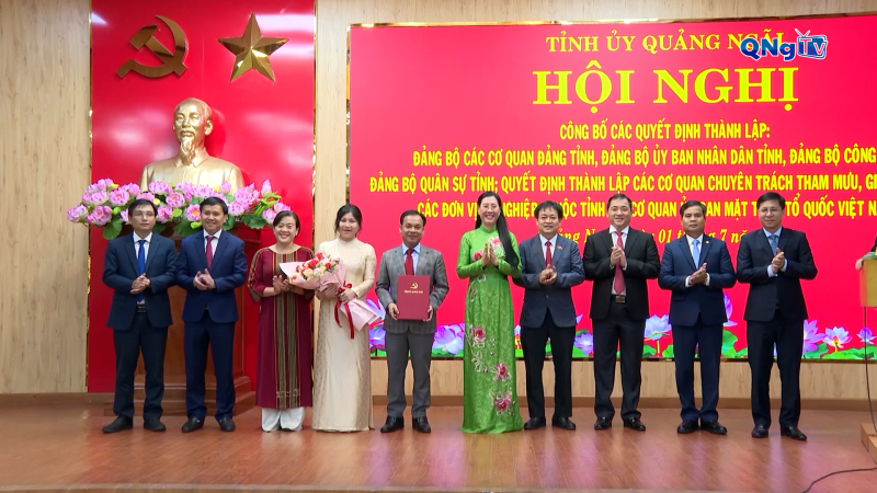 Đảng bộ các cơ quan Đảng tỉnh Quảng Ngãi: Vững vàng trên hành trình mới