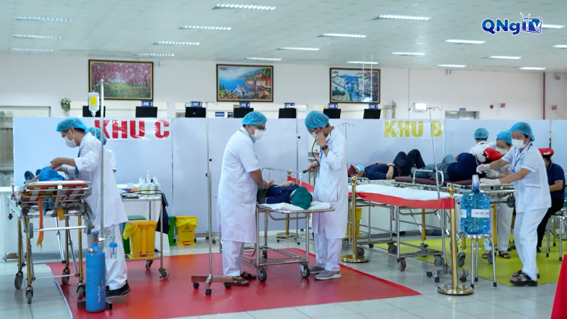 Diễn tập ứng phó khi xảy ra ngộ độc thực phẩm tập thể