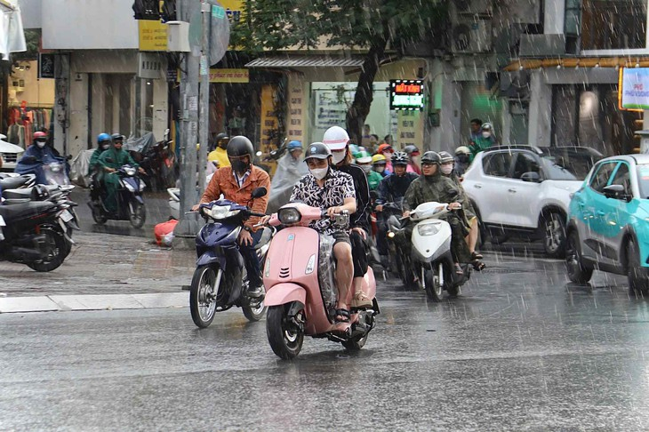 Thời tiết Nam Bộ có mưa về chiều tối