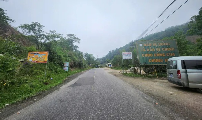 Tuyến đường từ Quảng Ngãi lên Kon Tum