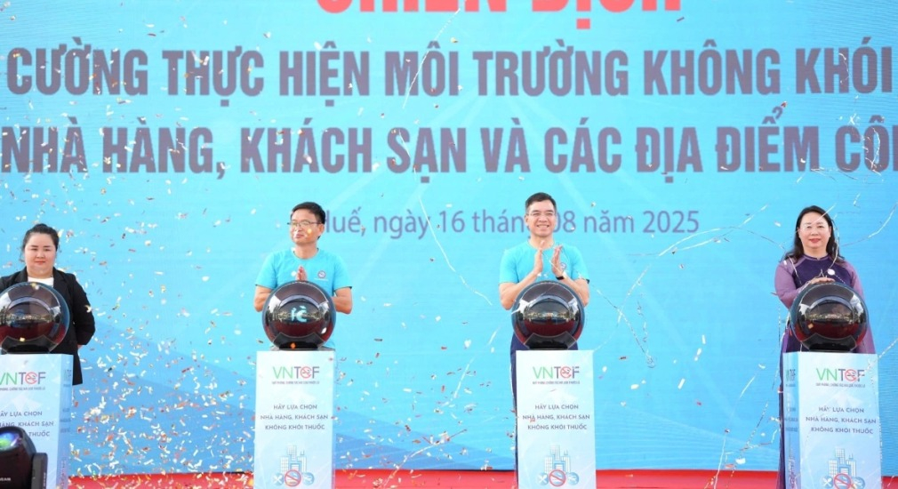 Chiến dịch xây dựng môi trường không khói thuốc tại khách sạn, nhà hàng và điểm công cộng