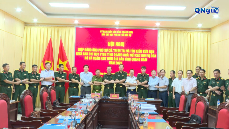 Hiệp đồng ứng phó sự cố, thiên tai, tìm kiếm cứu nạn 