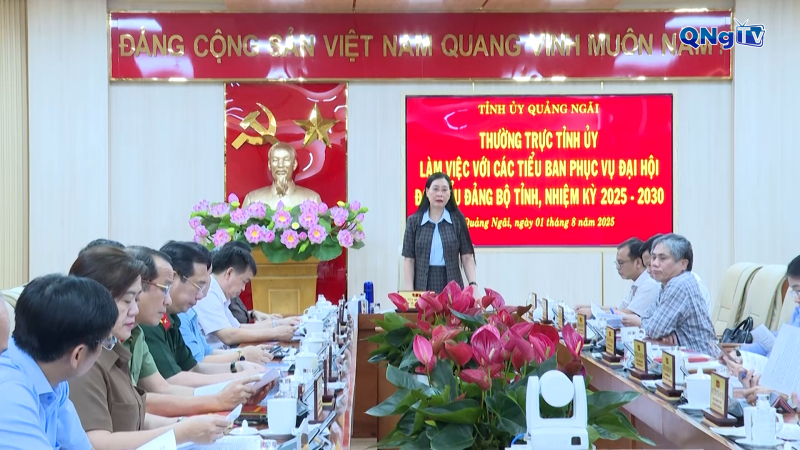 Chuẩn bị chu đáo cho Đại hội đại biểu Đảng bộ tỉnh Quảng Ngãi lần thứ I