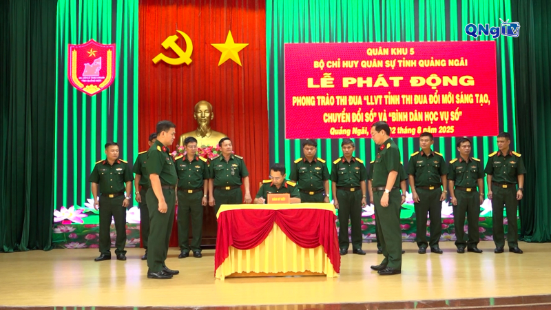 Phát động phong trào thi đua đổi mới, sáng tạo và chuyển đổi số