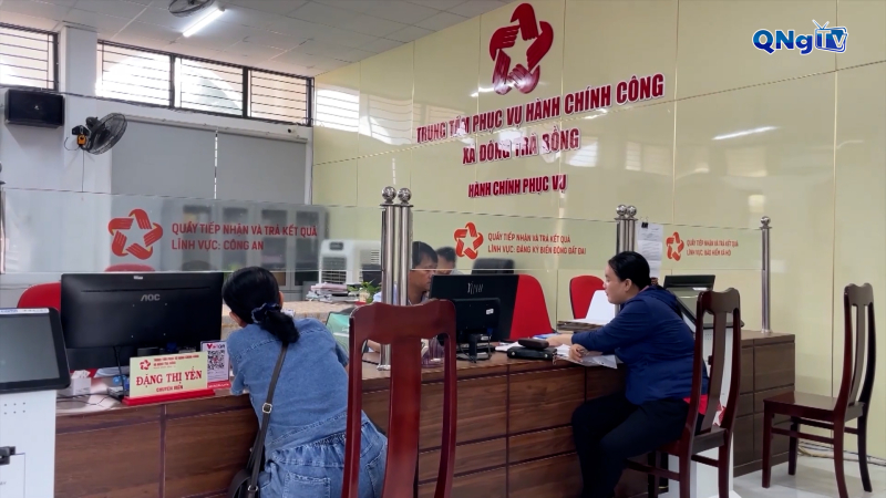 Chủ động, linh hoạt giải quyết các thủ tục hành chính
