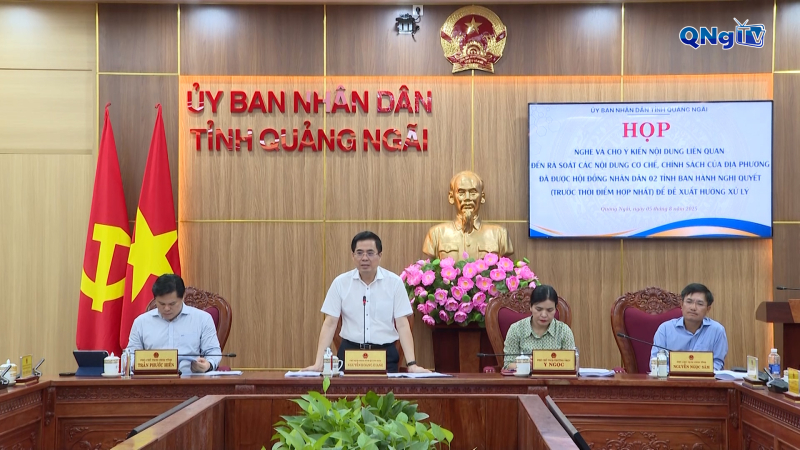 Rà soát cơ chế, chính sách thống nhất sau sáp nhập tỉnh
