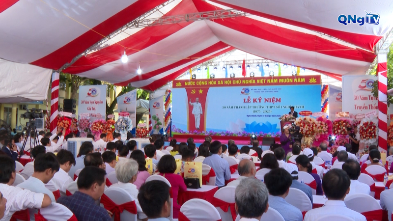 Trường THPT số 1 Nghĩa Hành 50 năm thành lập và phát triển