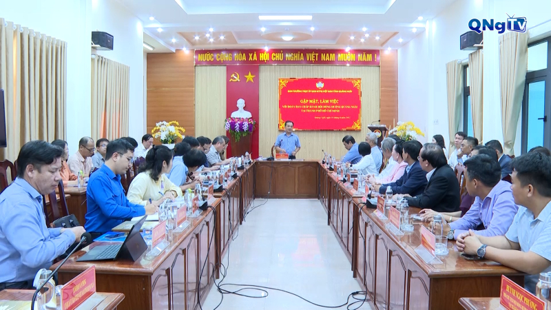Gặp mặt Hội đồng hương Quảng Ngãi tại TP. Hồ Chí Minh