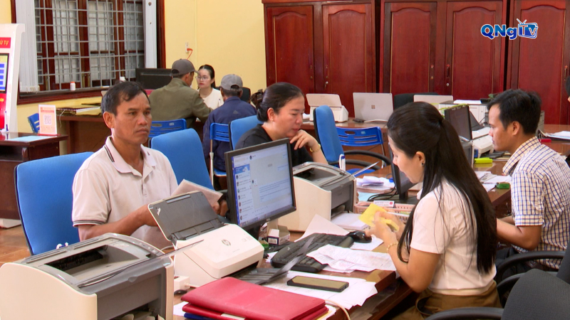 Nâng cao hiệu quả phục vụ người dân