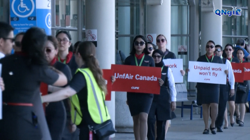 Air Canada đối mặt làn sóng biểu tình và đình công 